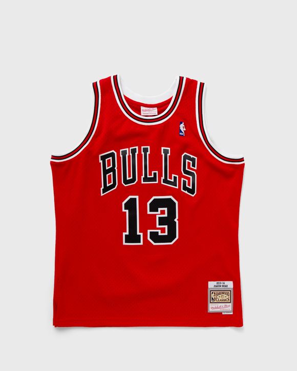 Mitchell Ness NBA DARK JERSEY BULLS 2013 JOAKIM NOAH 13 Red BSTN Store