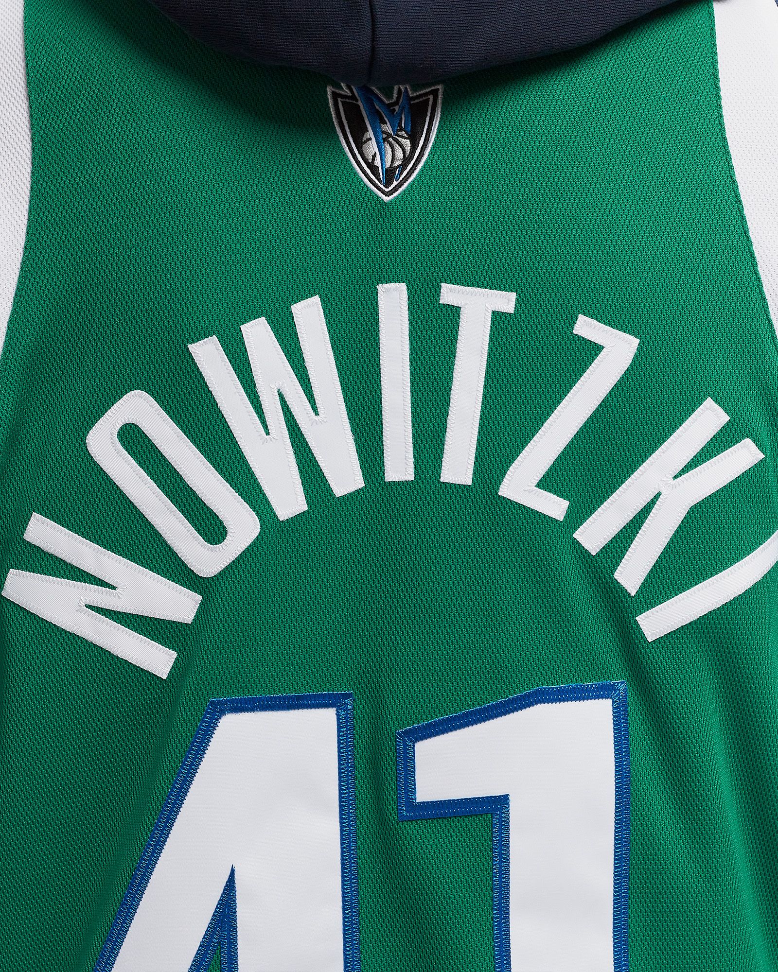 NBA AUTHENTIC JERSEY DALLAS MAVERICKS DARK ALTERNATE 2004 DIRK NOWITZKI #41