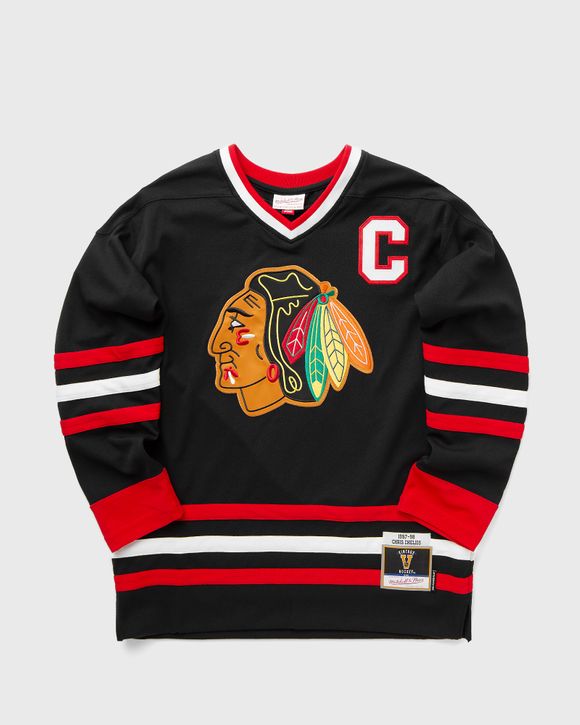 All black chicago blackhawks jersey online