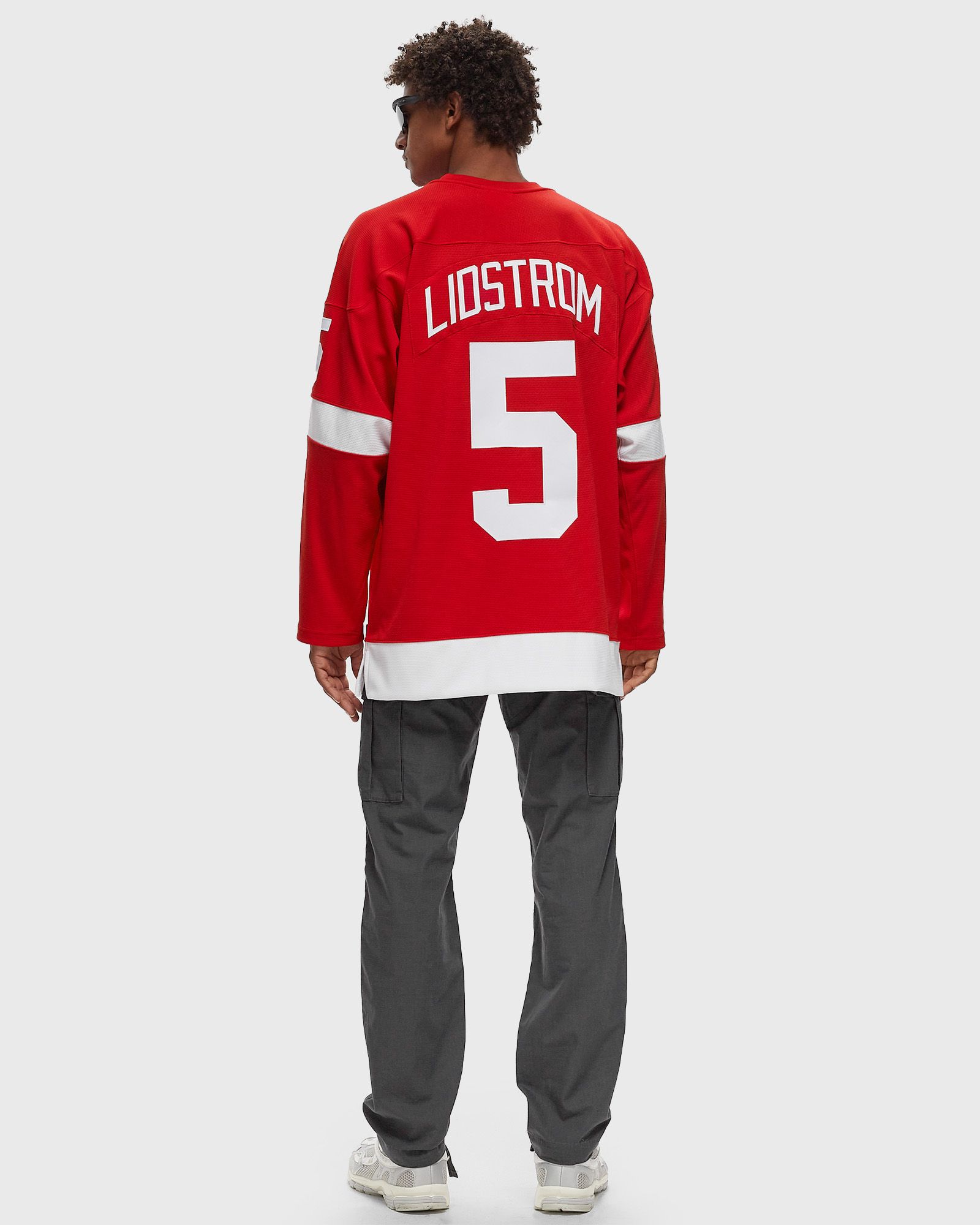 NHL JERSEY DETROIT RED WINGS 2001 NICKLAS LIDSTROM #5