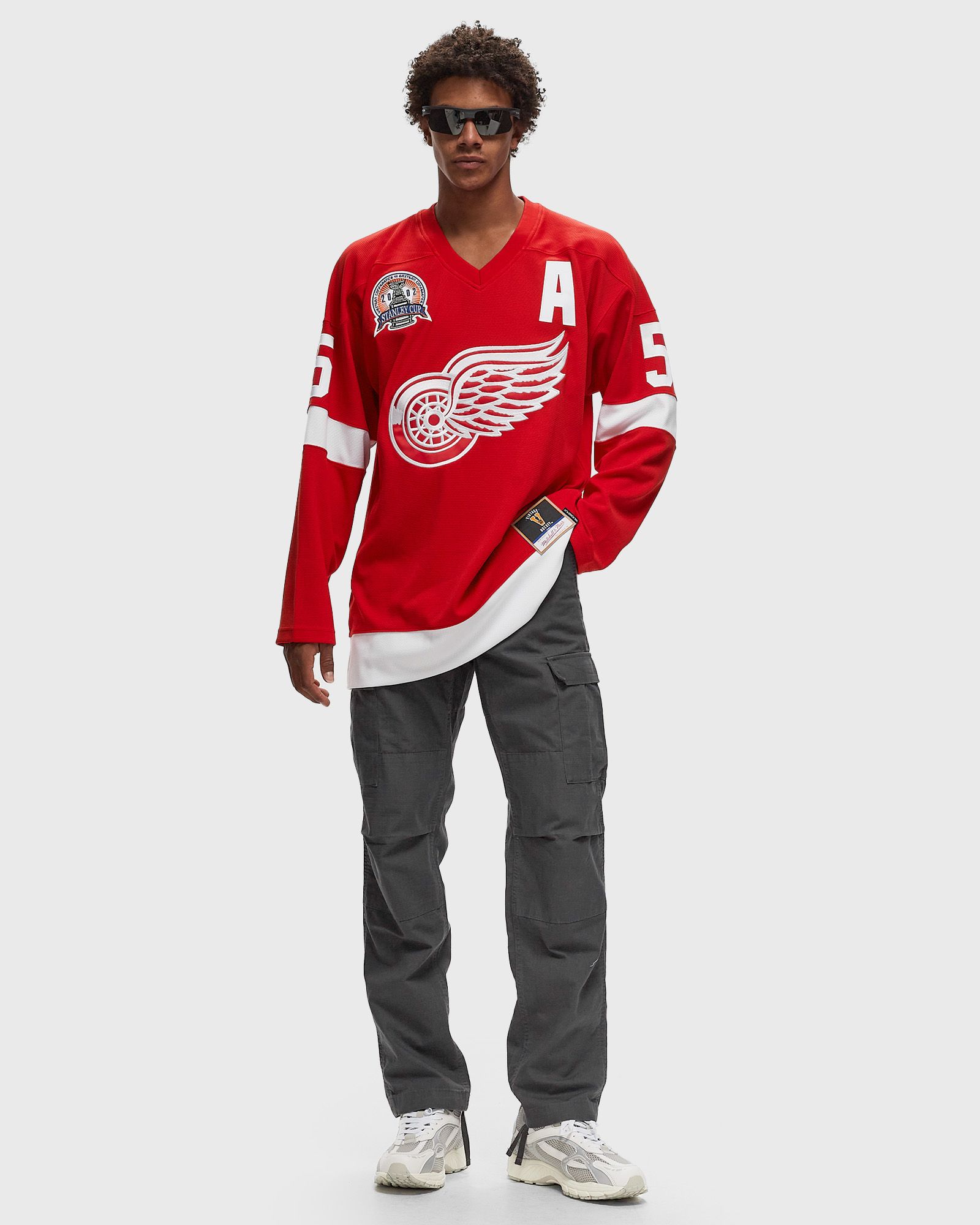 NHL JERSEY DETROIT RED WINGS 2001 NICKLAS LIDSTROM #5