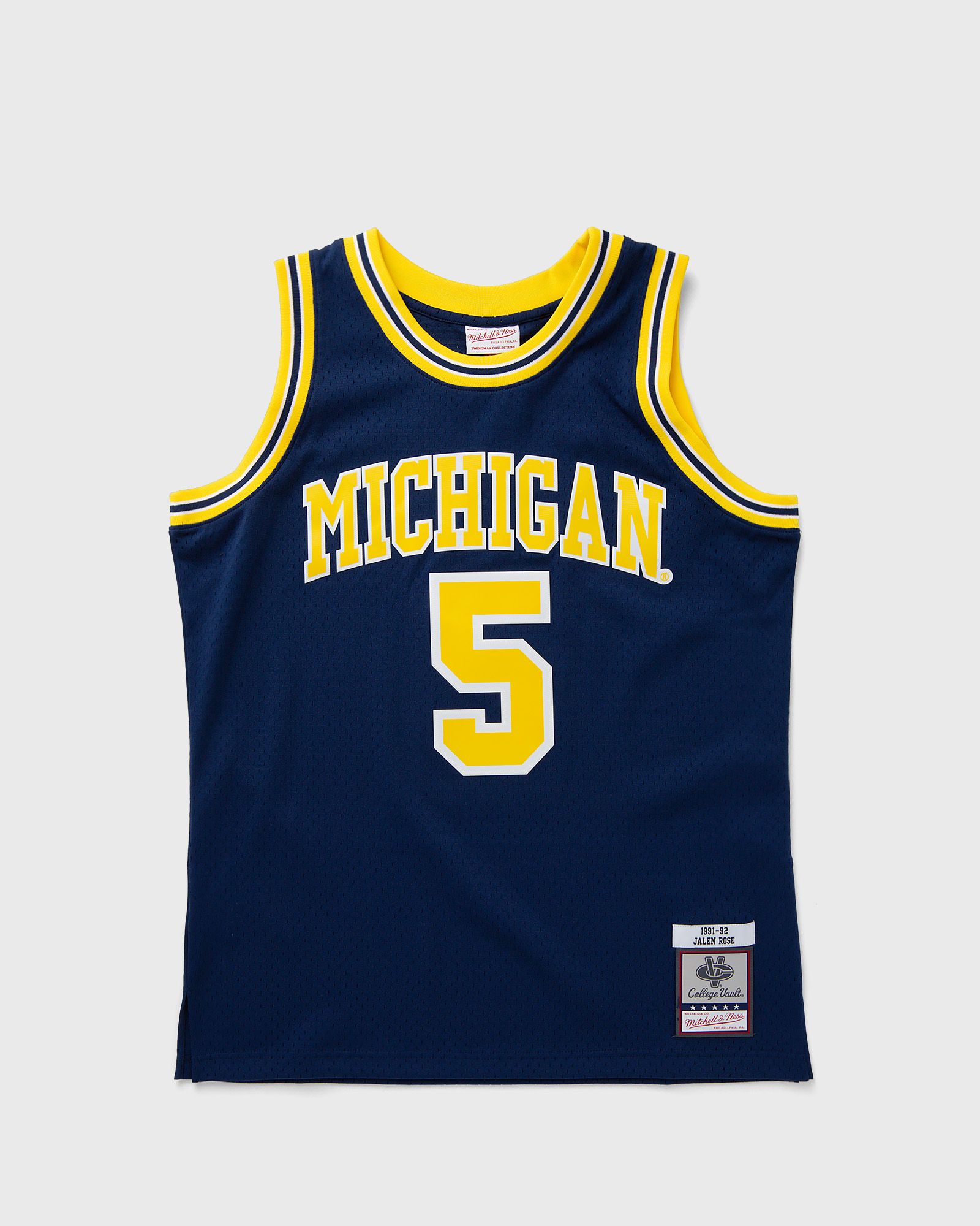 NCAA DARK JERSEY MICHIGAN 1991 JALEN ROSE #5