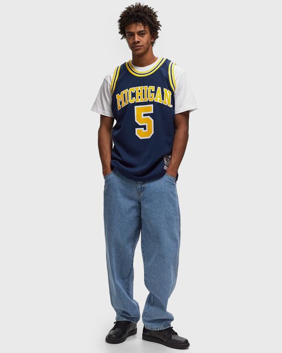 NCAA DARK JERSEY MICHIGAN 1991 JALEN ROSE #5