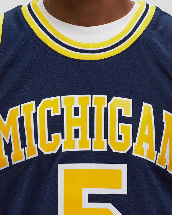 NCAA DARK JERSEY MICHIGAN 1991 JALEN ROSE #5