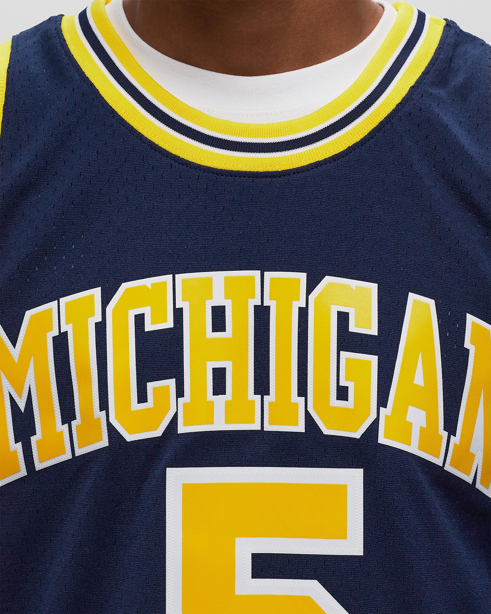 NCAA DARK JERSEY MICHIGAN 1991 JALEN ROSE #5