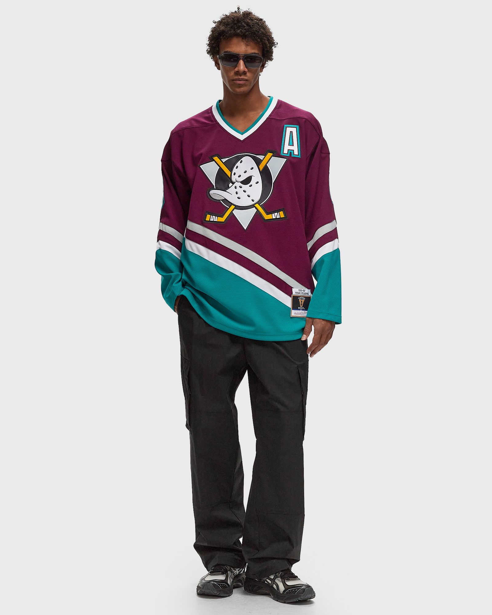 NHL JERSEY ANAHEIM DUCKS 1996 TEEMU SELANNE #8