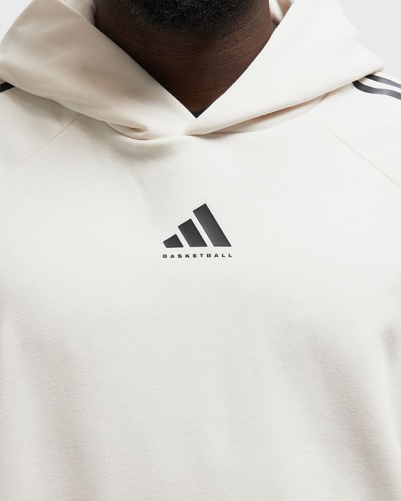 3 STRIPE FLEECE HOODY