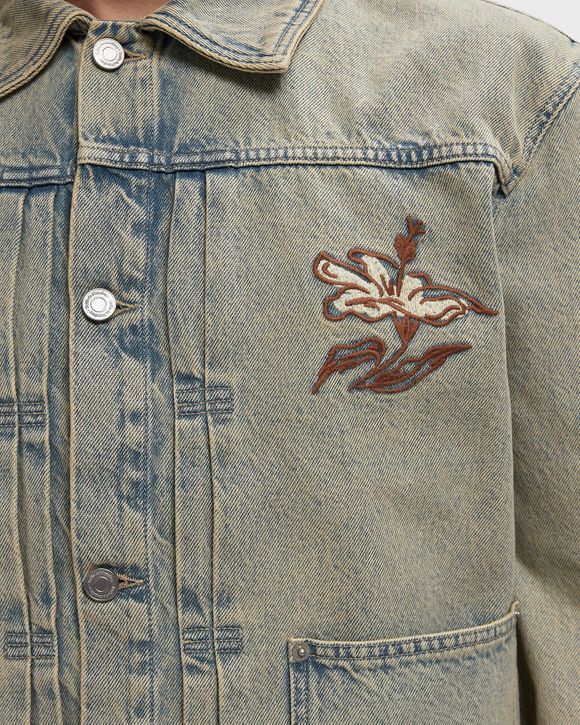 Veste Denim Dusty BrodÈe Fleurs