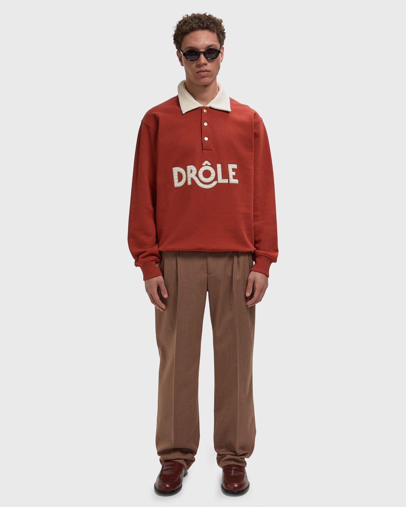 Polo DrÙle Col Crochet