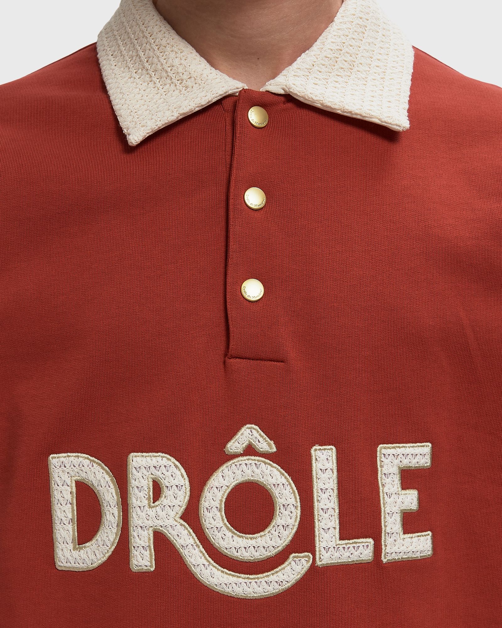 Polo DrÙle Col Crochet