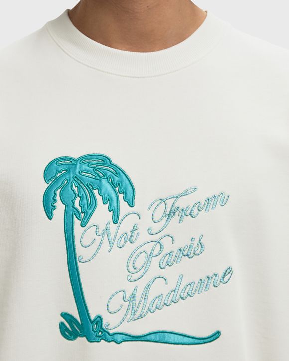 Sweatshirt Slogan Palmier