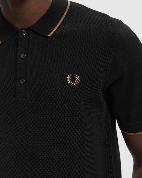 FRED PERRY Knitted Polo (そそ) Polo shirt Fred Perry Textured Knit Polo Tee K6536-644 | FLEXDOG