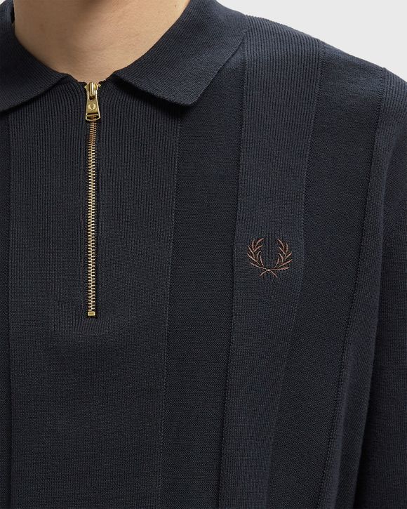 TONAL STRIPE KNITTED SHIRT