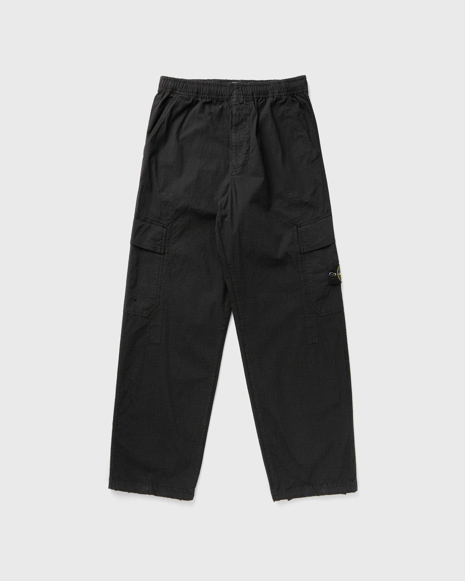 【本日限定価格】Stone  PANTALONE LOOSE 28 Stone Island Regular Taper Pants in Black | SVD USA