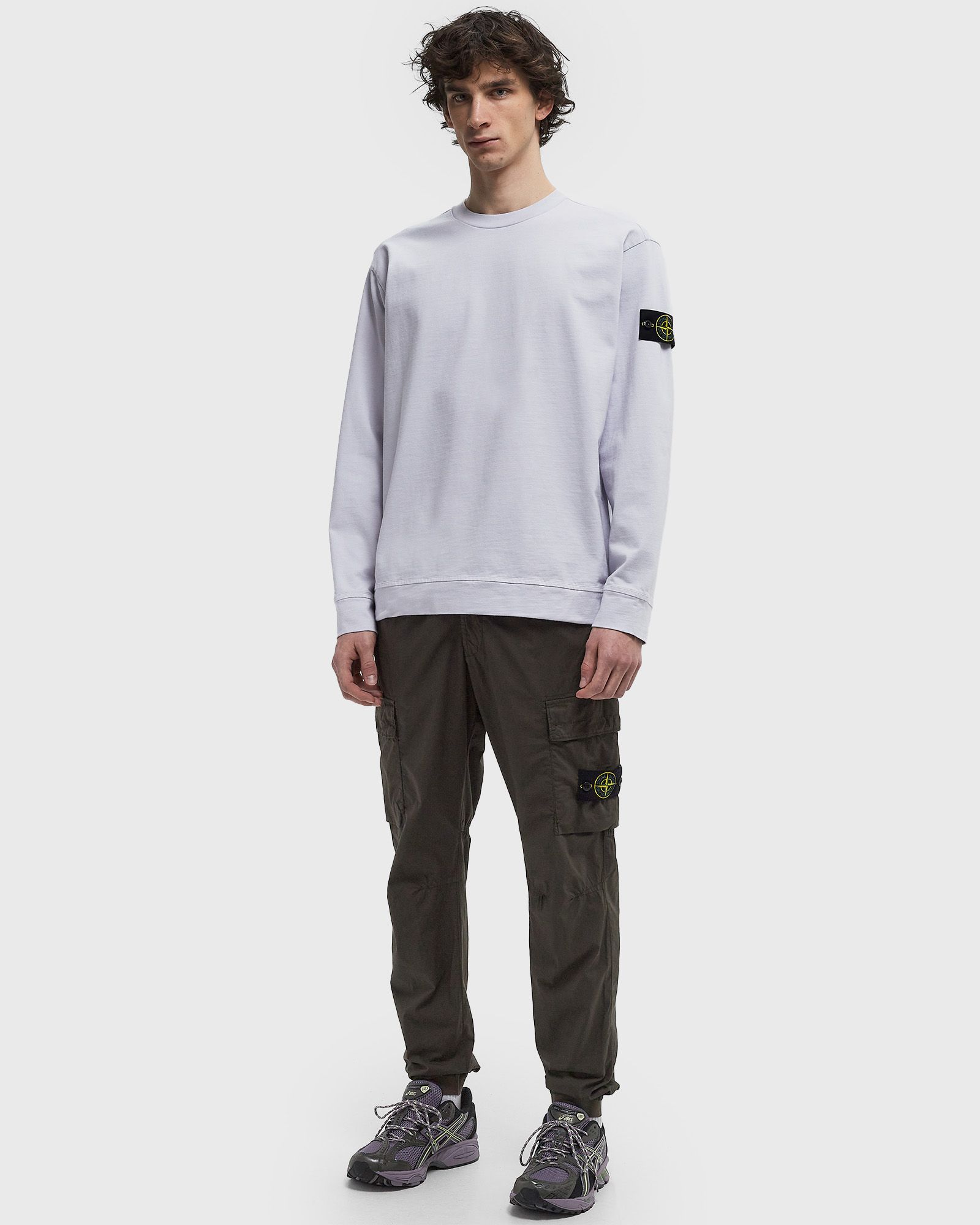 STRETCH COTTON TELA 'PARACADUTE' CARGO TROUSERS