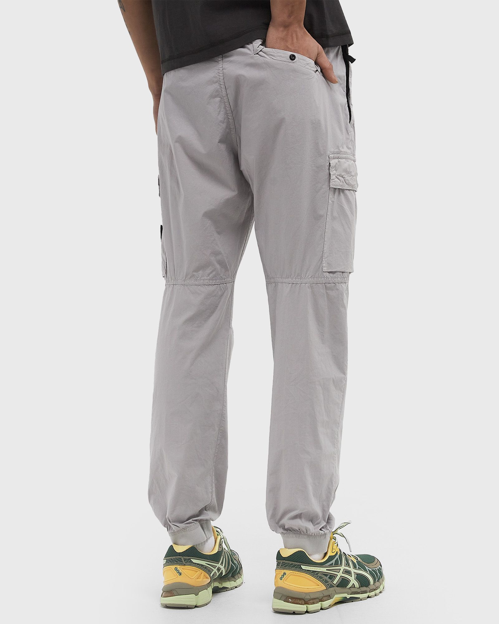 STRETCH COTTON TELA 'PARACADUTE' CARGO TROUSERS