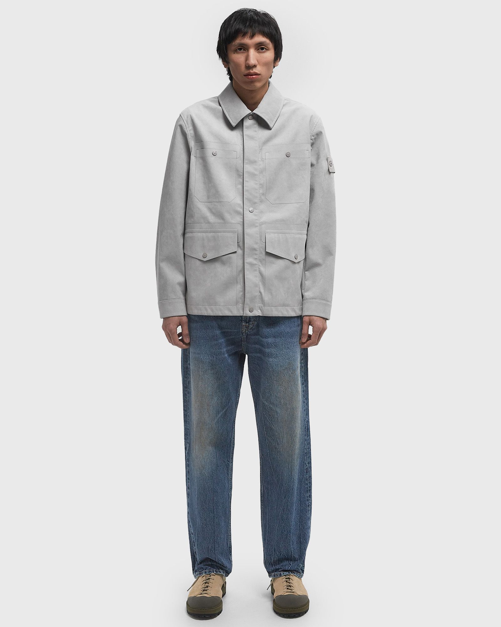 トップス Stone  ghost piece jacket M 20ss STONE ISLAND Ghost Piece Overshirt M
