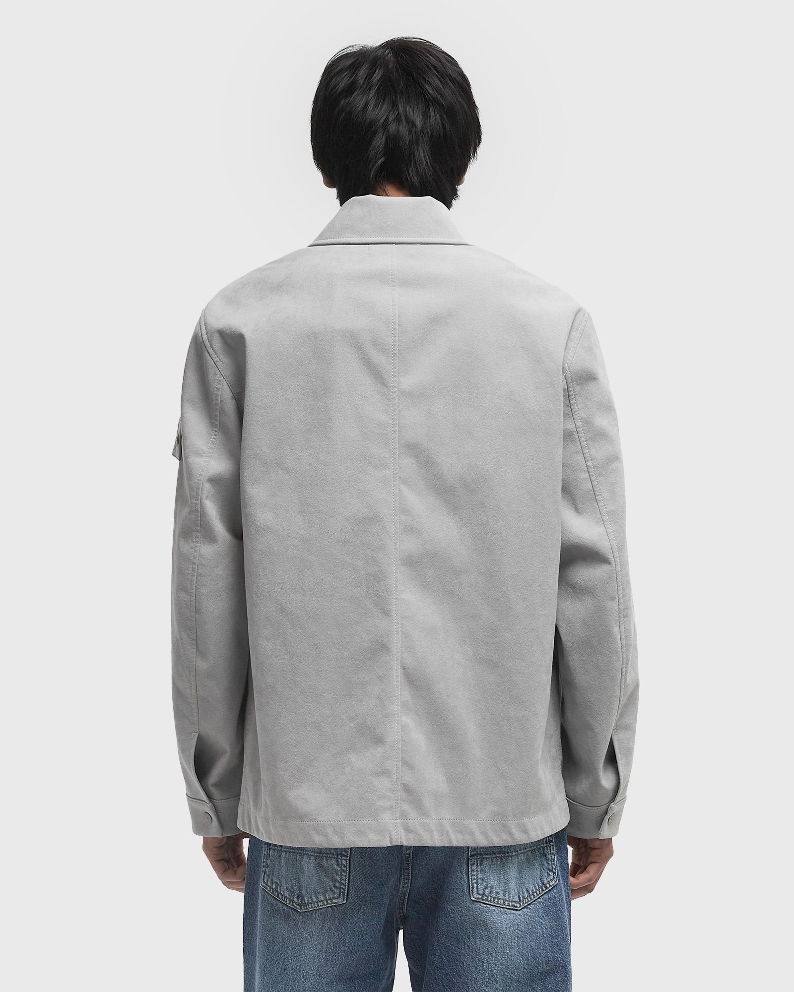Stone Island CAPOSPALLA GHOST PIECE JACKET Grey | BSTN Store