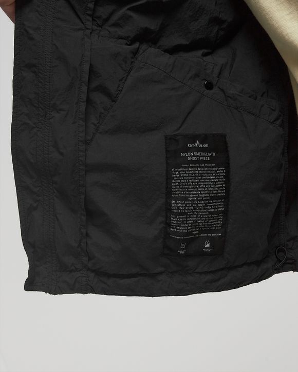 Stone Island CAPOSPALLA GHOST PIECE JACKET Black | BSTN Store