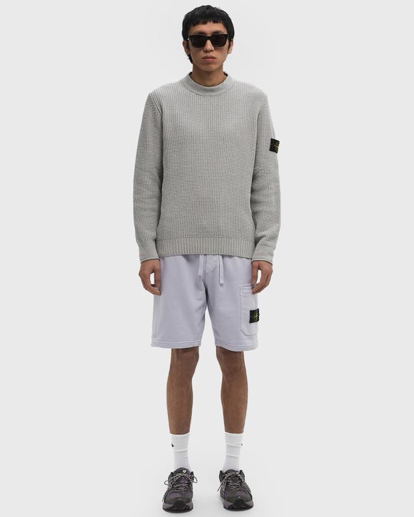 COTTON CHENILLE MOCK NECK JUMPER