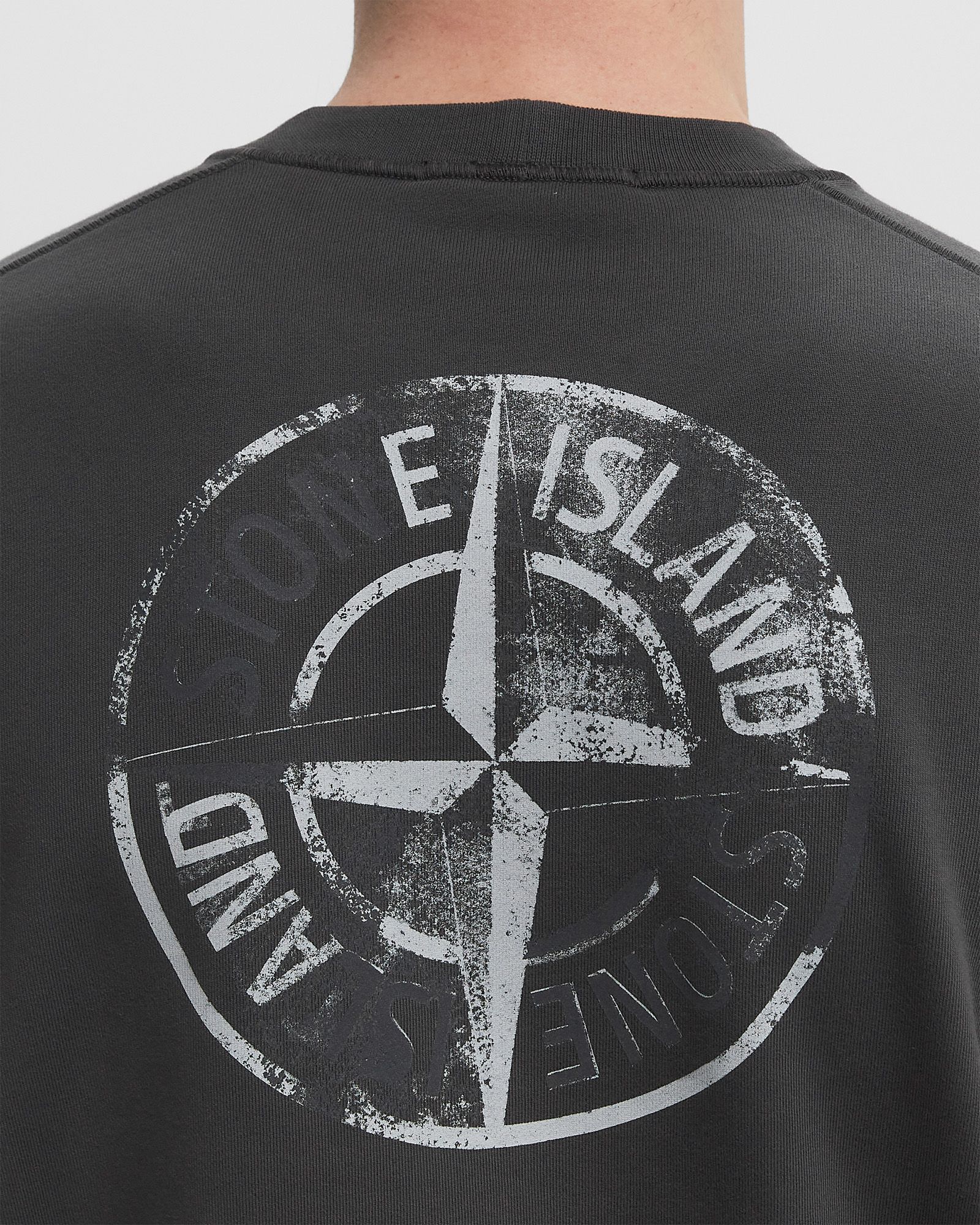 COTTON FLEECE CREWNECK SWEATSHIRT