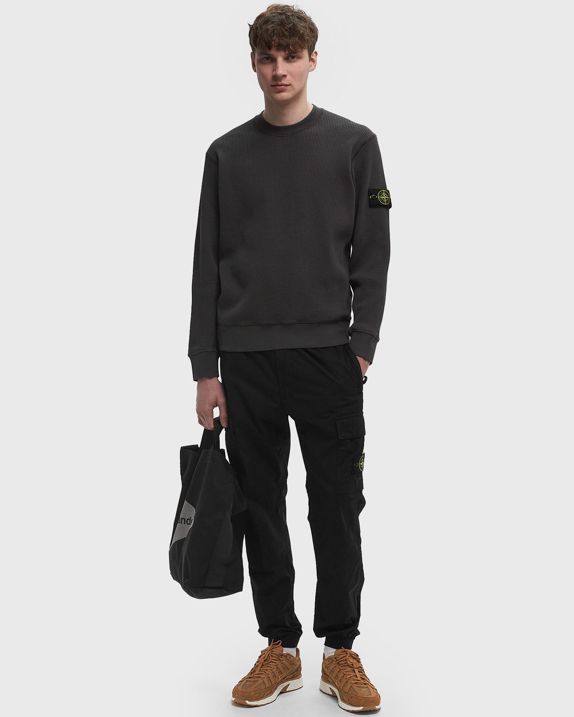 スウェット・トレーナー STONE  24SS Cotton Fleece Crewneck Sweatshirt 4BKS146 oAbexL1nF6mw.jpg?width=768