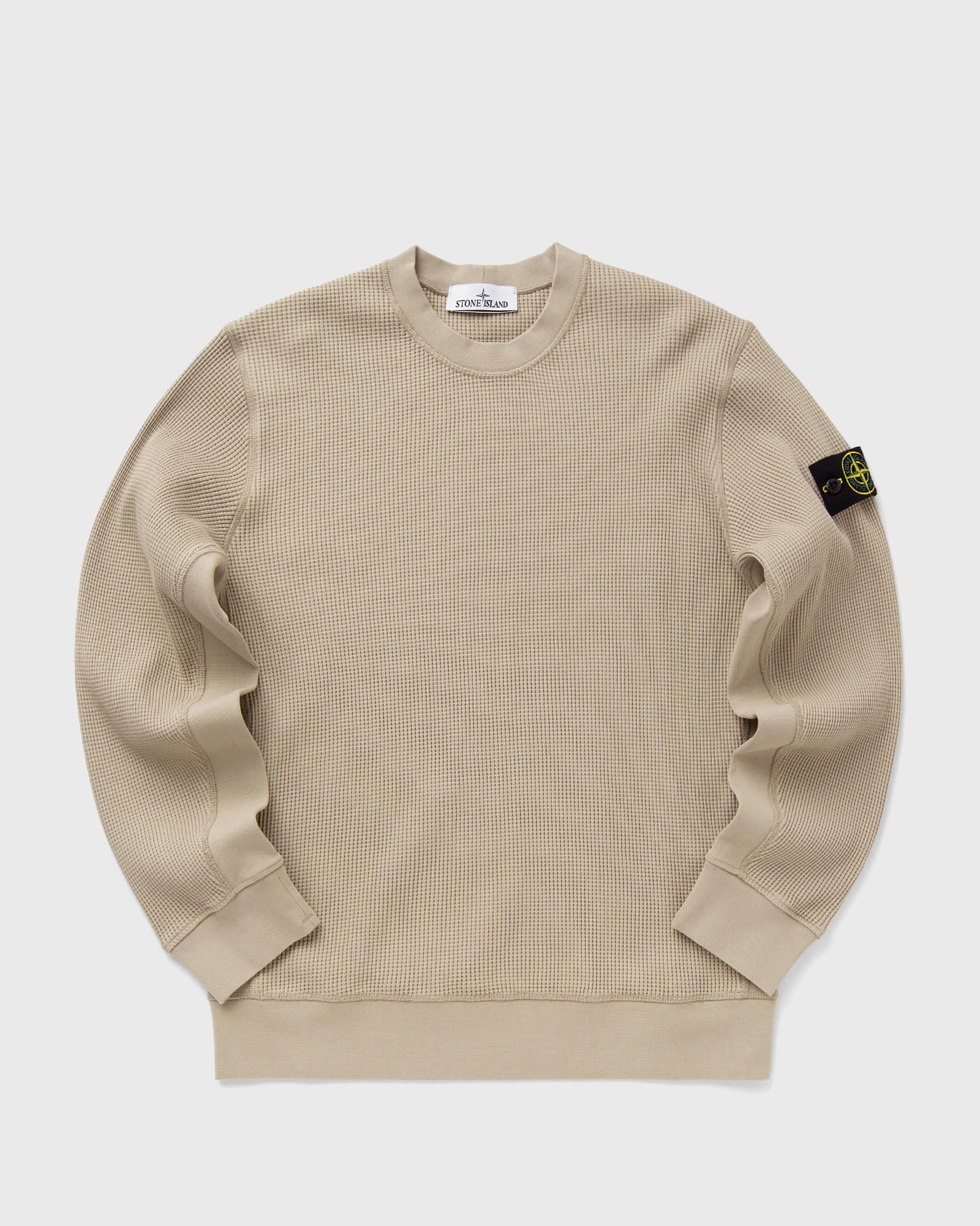 ORGANIC COTTON WAFFLE FLEECE CREWNECK SWEATSHIRT