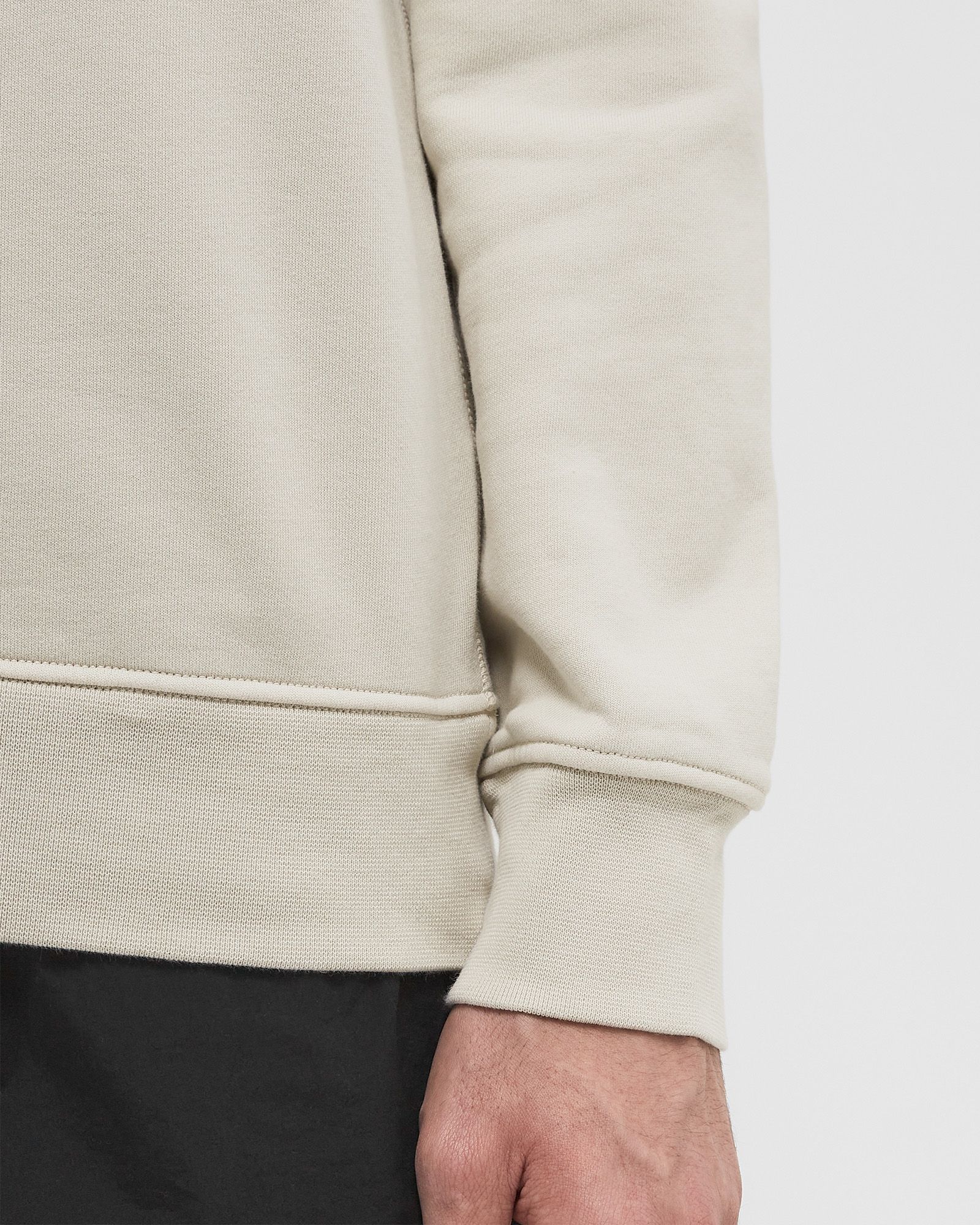 ORGANIC COTTON FLEECE CREWNECK SWEATSHIRT