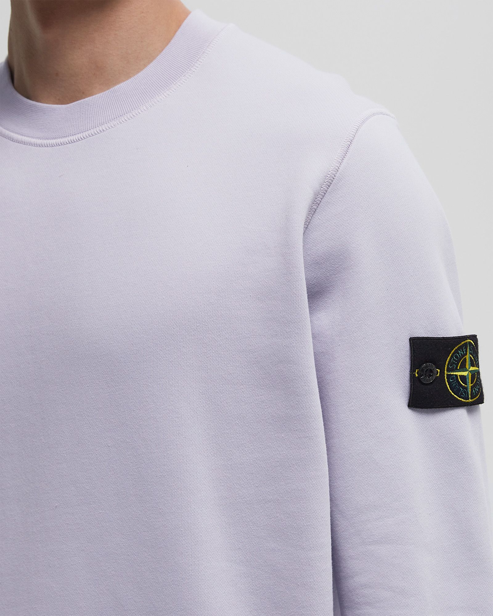 ORGANIC COTTON FLEECE CREWNECK SWEATSHIRT