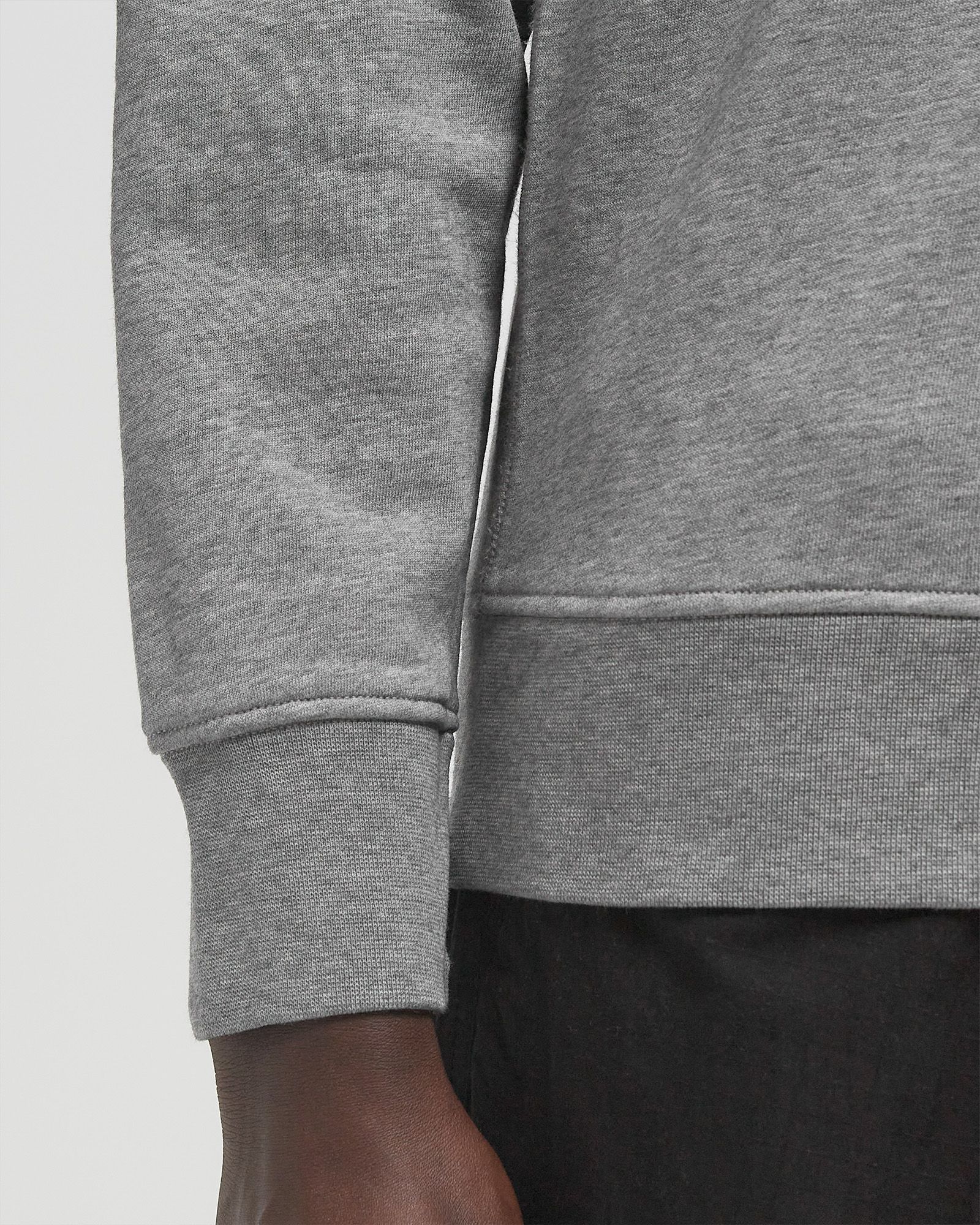 ORGANIC COTTON FLEECE CREWNECK SWEATSHIRT