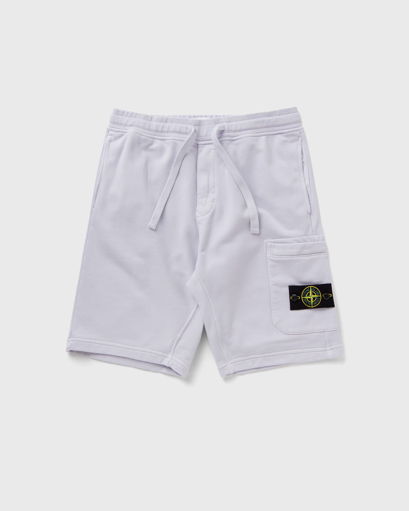 ORGANIC COTTON FLEECE CARGO BERMUDA SHORTS