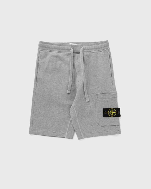 ORGANIC COTTON FLEECE CARGO BERMUDA SHORTS
