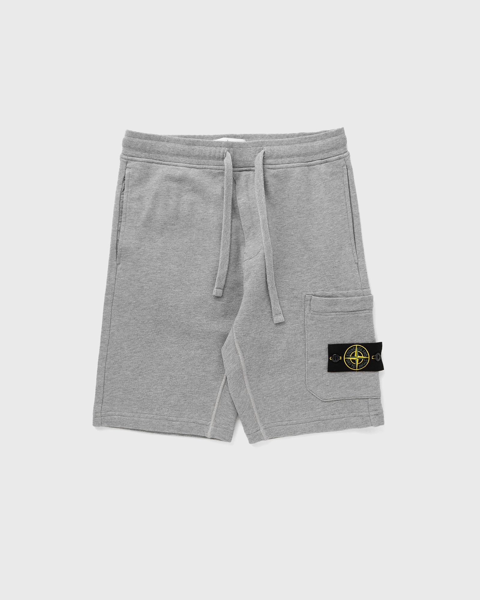 ORGANIC COTTON FLEECE CARGO BERMUDA SHORTS