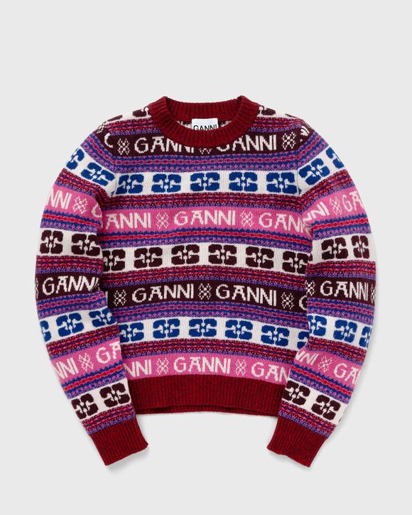 Ganni logo sweater new arrivals