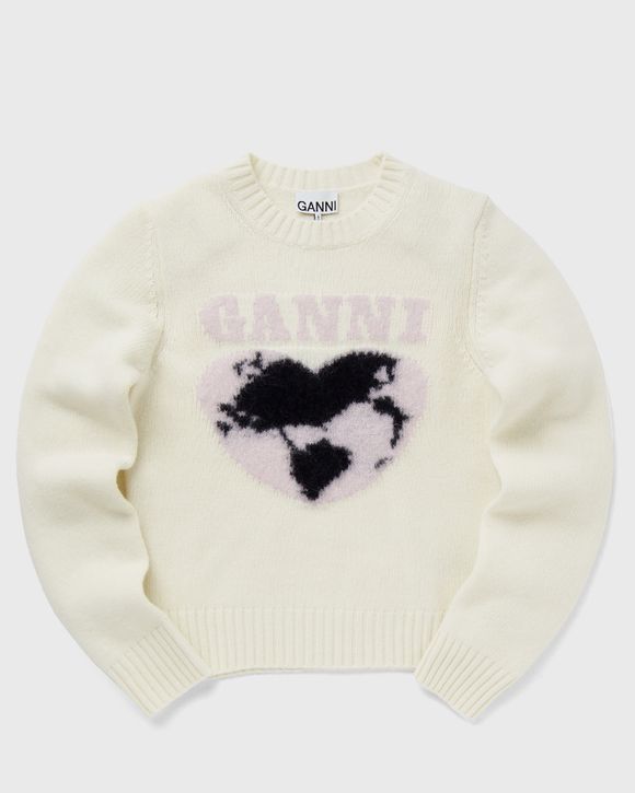 Graphic Soft Wool Mix O-Neck