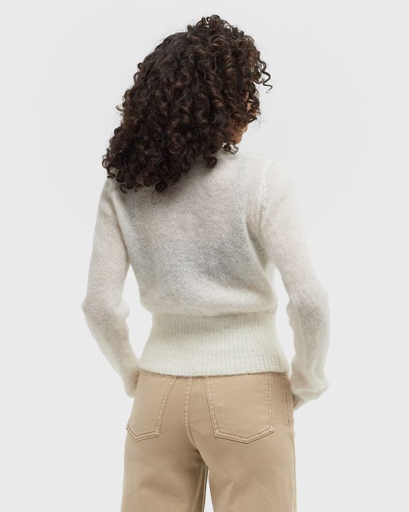 Light Mohair Tie String Cardigan