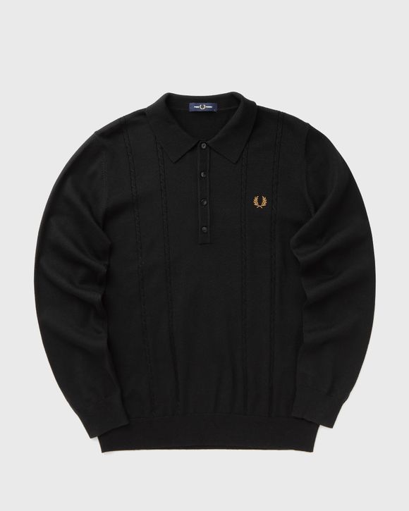 CABLE KNITTED LS SHIRT