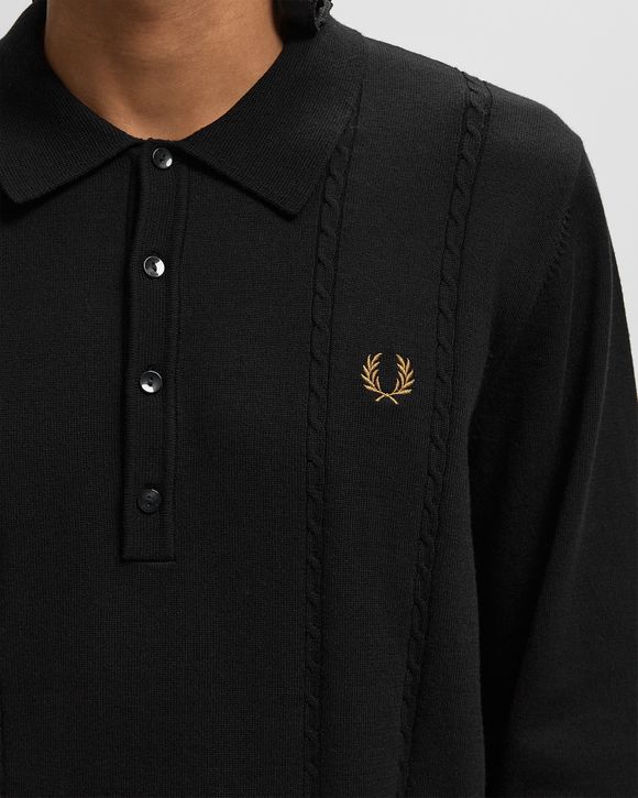 CABLE KNITTED LS SHIRT