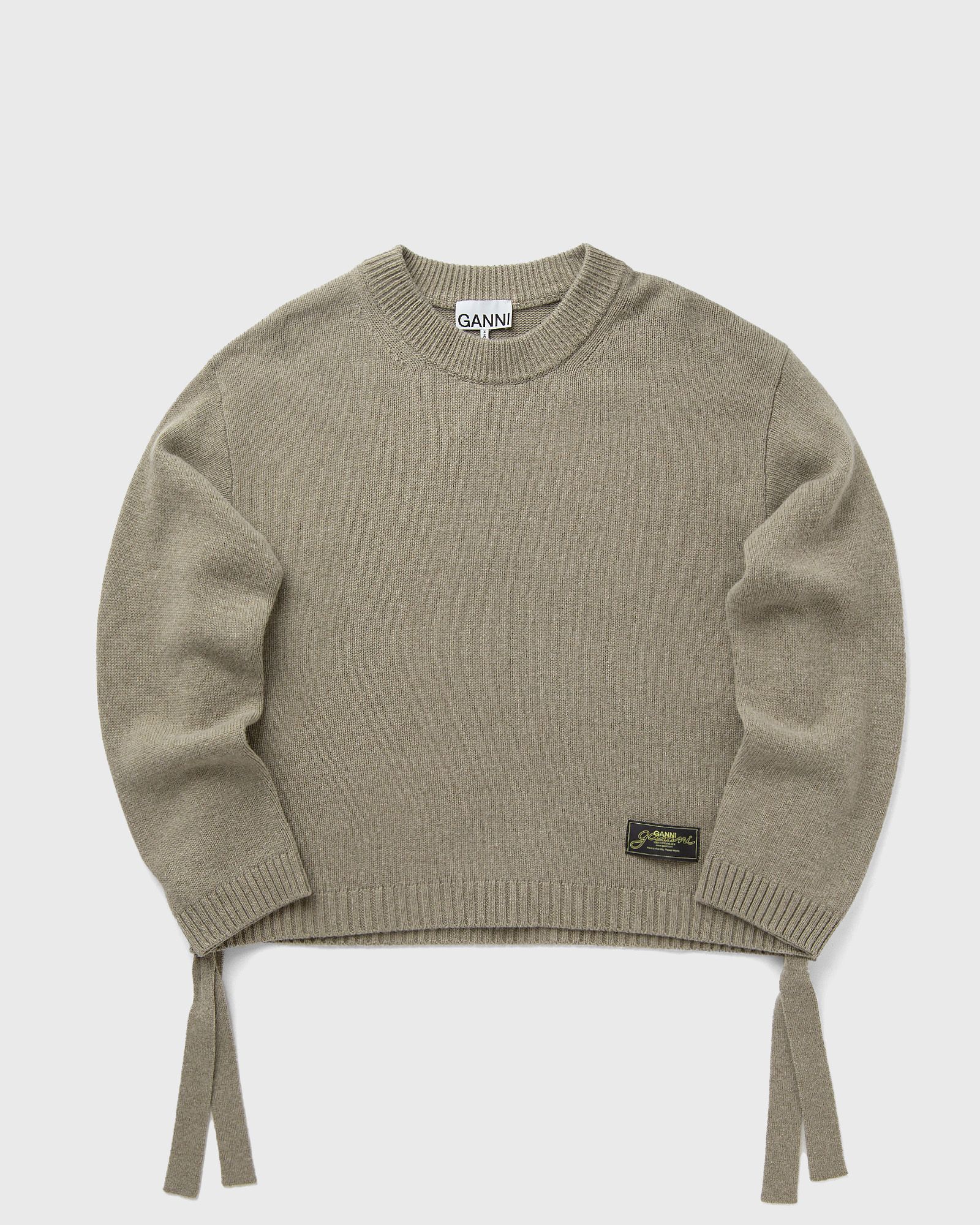 Future Wool Mix Oversized O-neck
