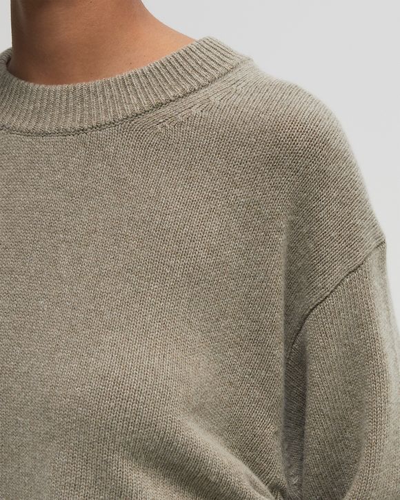 Future Wool Mix Oversized O-neck
