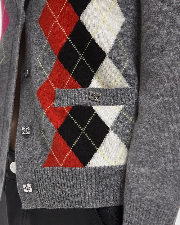 Cashmere Wool Mix Cardigan