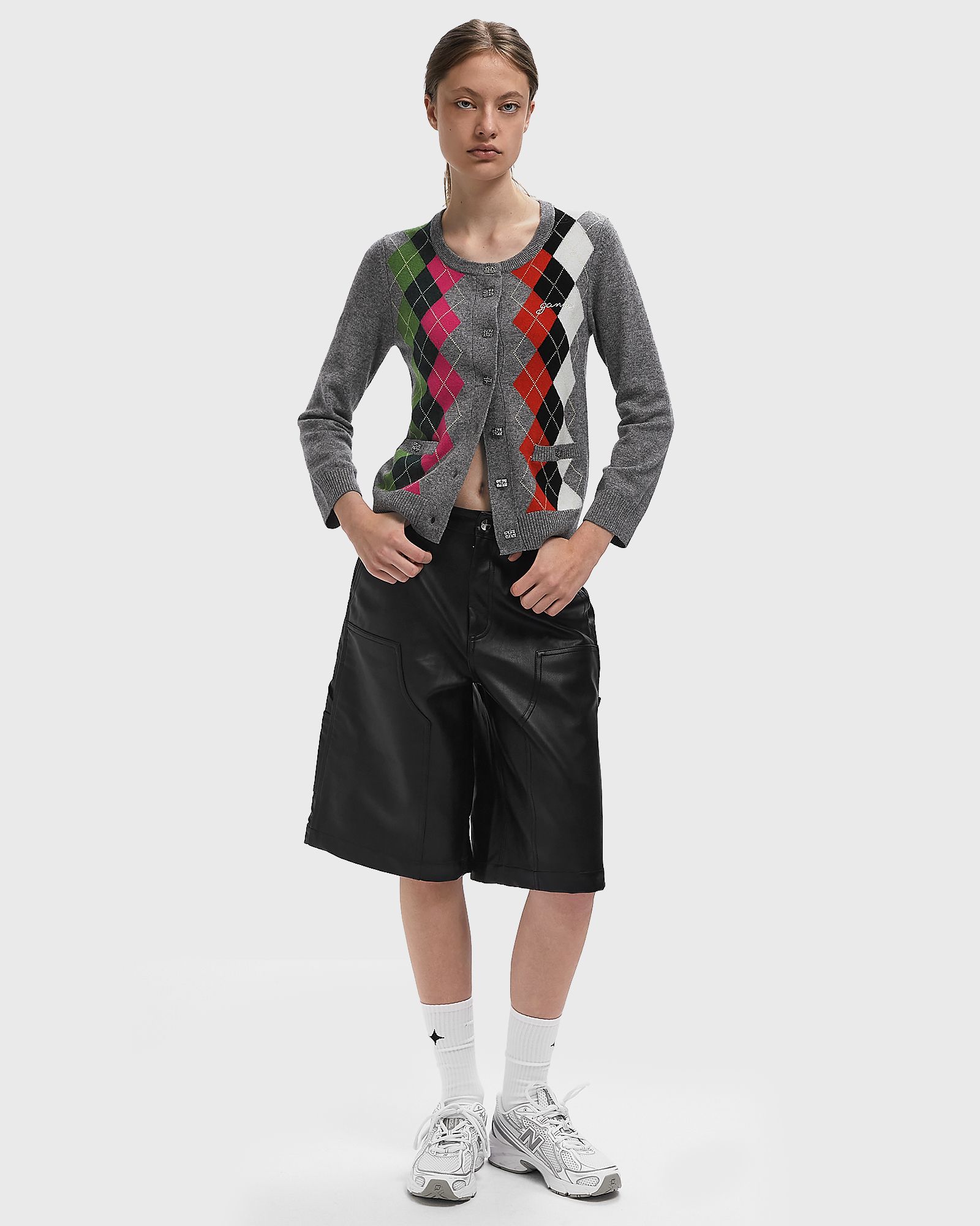 Cashmere Wool Mix Cardigan