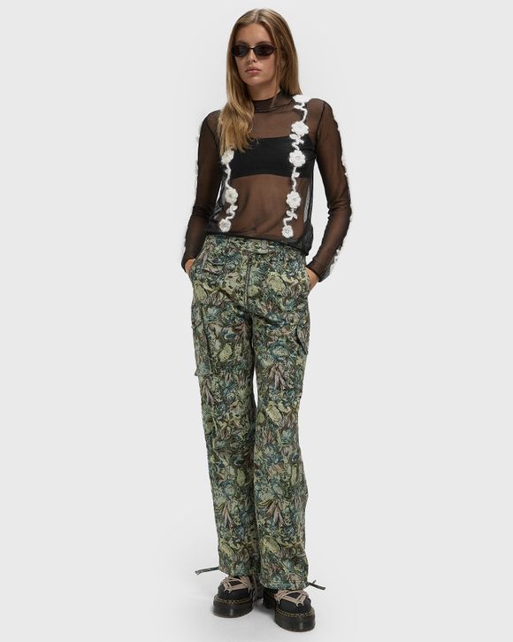 Thumbnail - Sheer Flower Crochet Applique Top