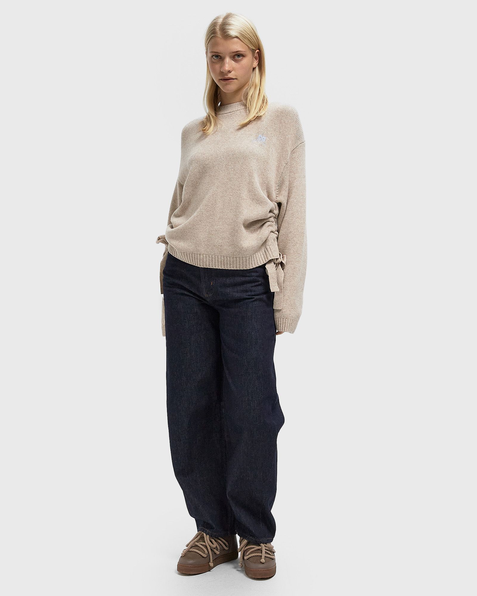 Future Wool Mix Oversized O-neck