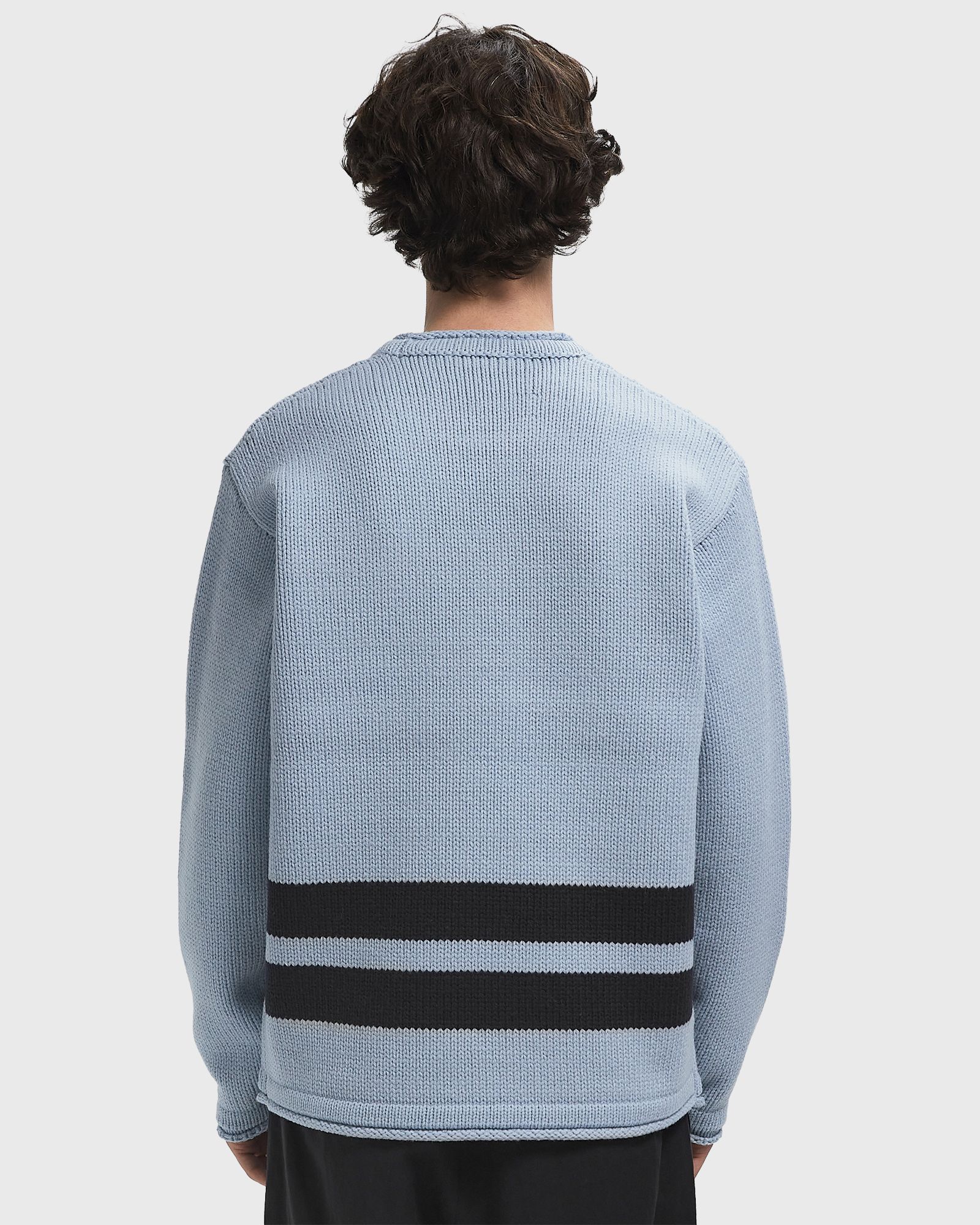 Stone Island KNIT CREW NECK Marina Blue | BSTN Store