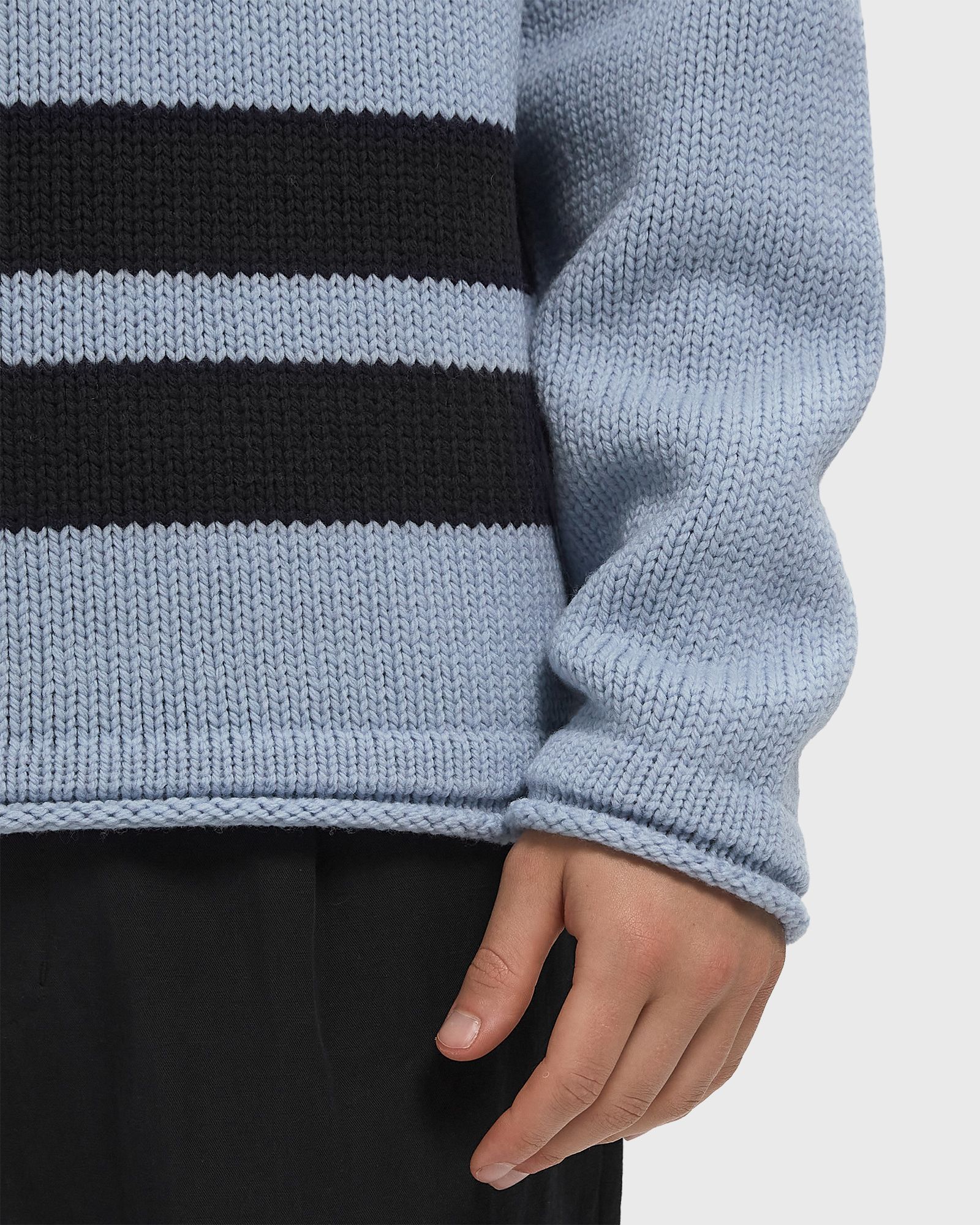 Stone Island KNIT CREW NECK Marina Blue | BSTN Store