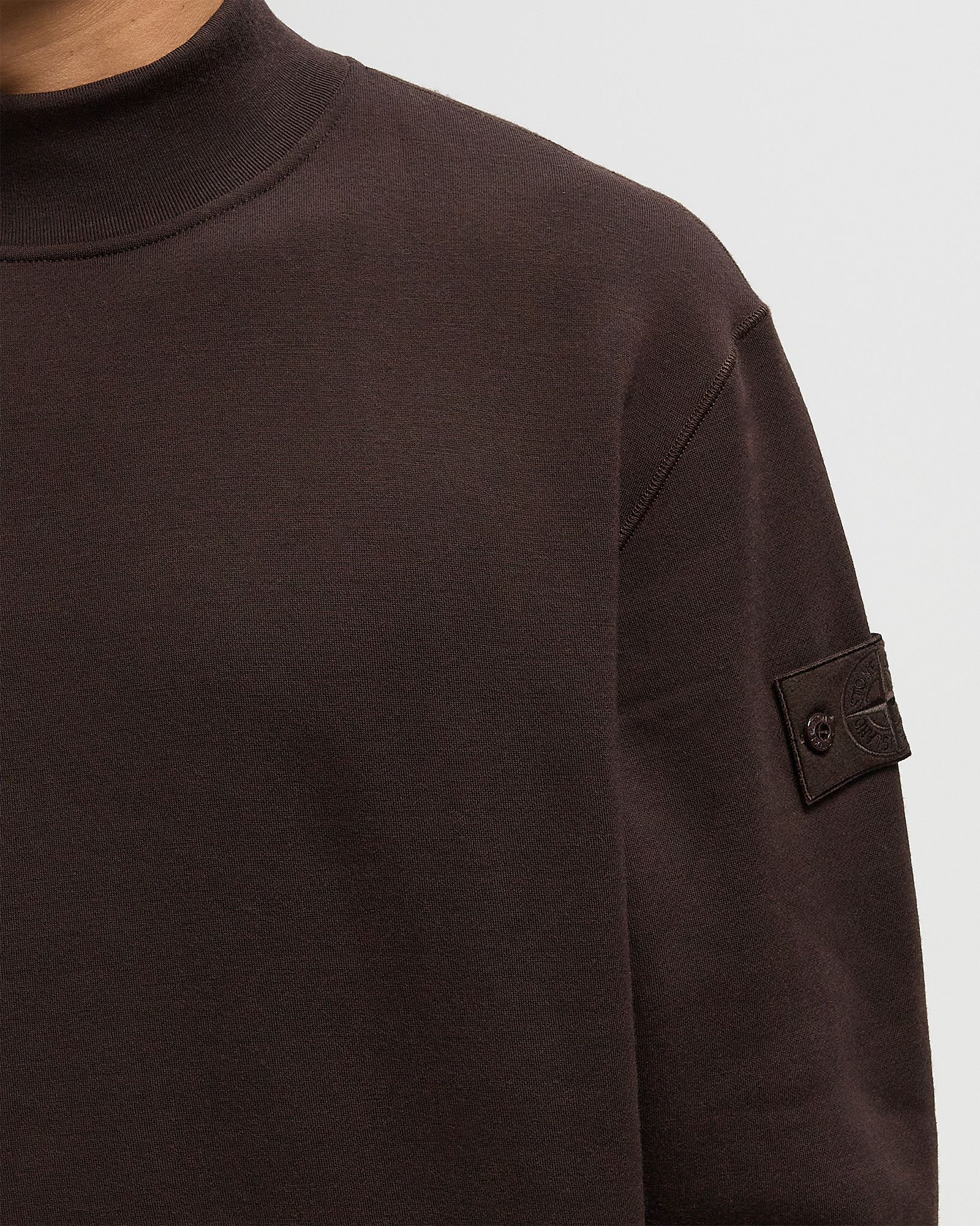 Stone Island GHOST SWEATSHIRT Brown | BSTN Store