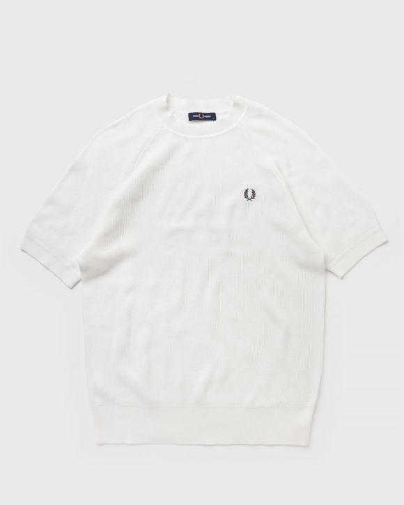 TEXTURED KNITTED T-SHIRT