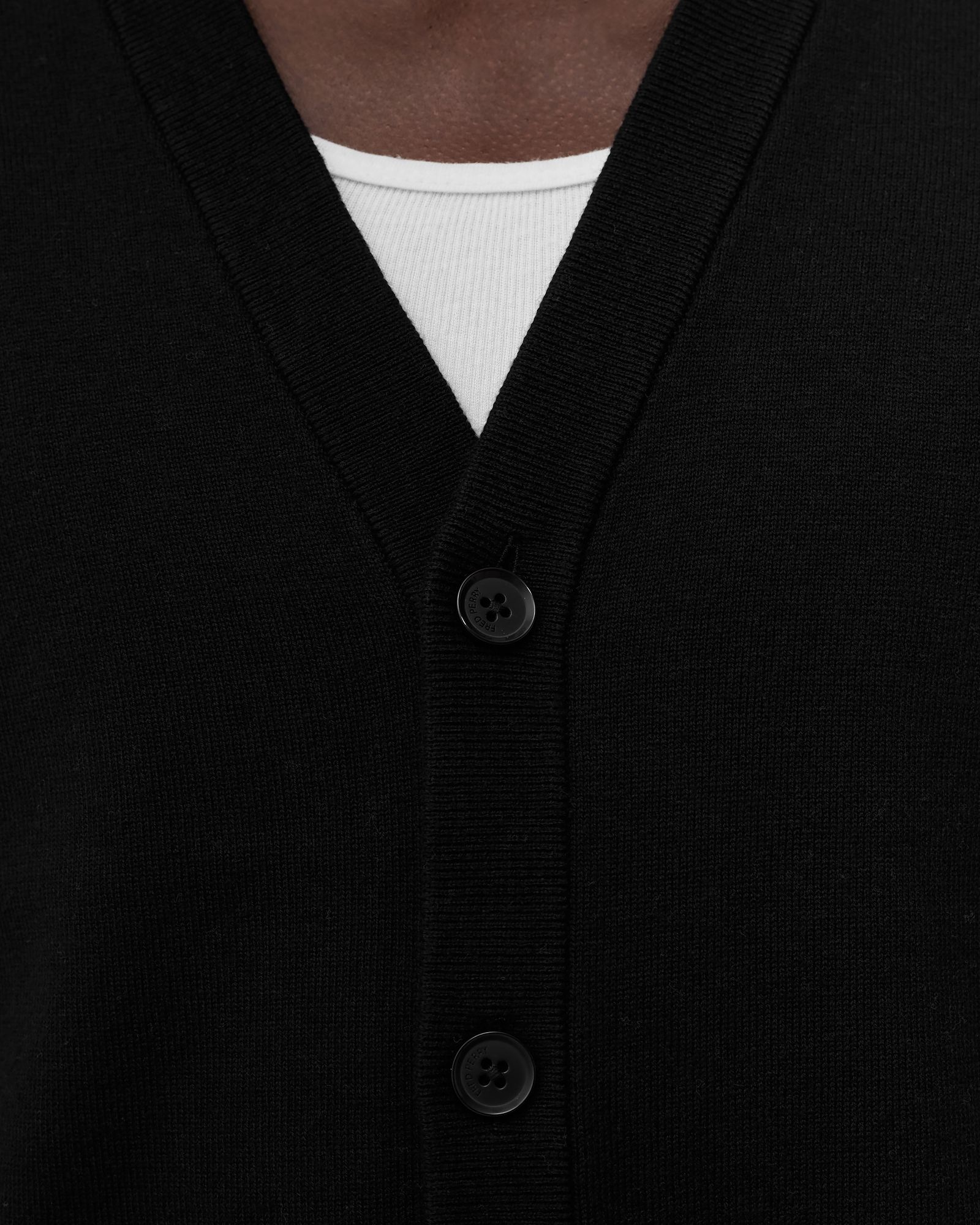 TIPPED SLEEVE CARDIGAN