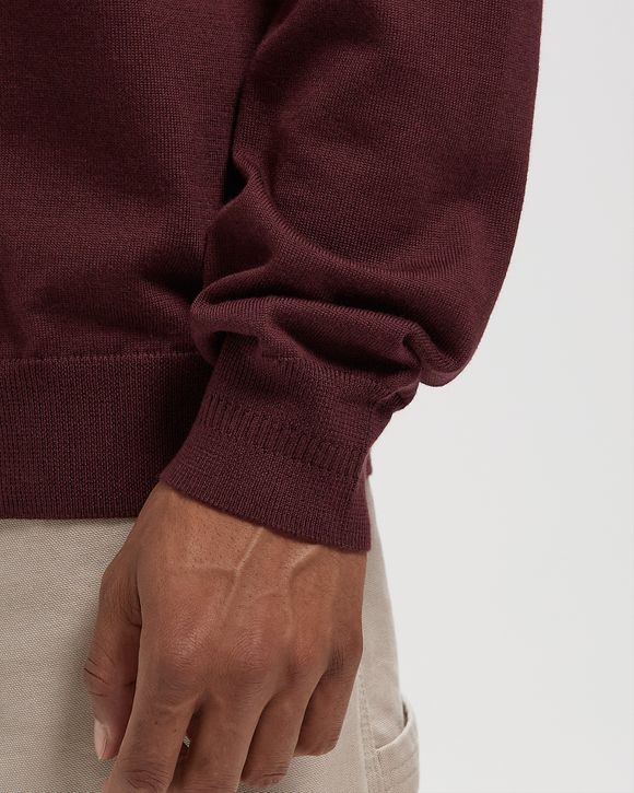 ◇FRED PERRY◇ Sharp Classic Merino Wool Knit Shirt 198 AFPM Fred Perry [headquarters Genuine] Fred Perry [sharp] Classic